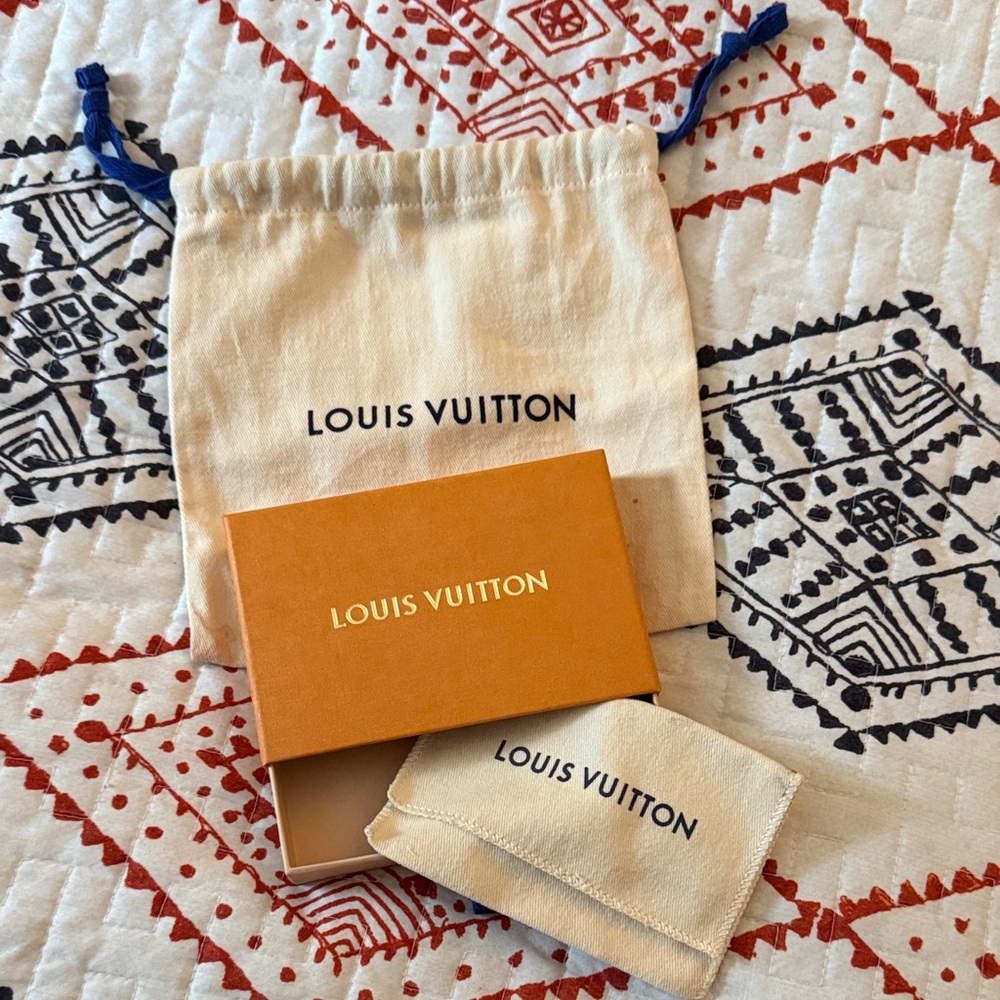 Louis Vuitton Cream and Orange Set